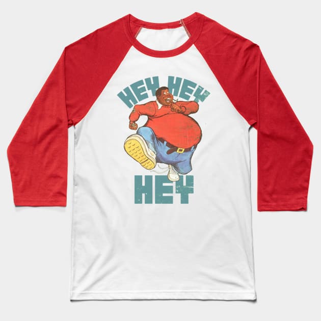 Fat Albert Hey Hey Hey Baseball T-Shirt by DrawingBarefoot